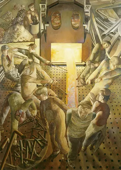 Shipbuilding on the Clyde Stanley Spencer